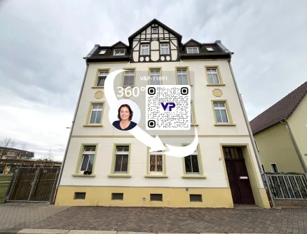 Außenansicht - Wohnung mieten in Gera - Tolle Lage, schönes Haus, bezaubernde Wohnung!