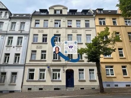 Außenansicht - Wohnung mieten in Gera - Zentrale Lage, grüner Ausblick - was will man mehr?!