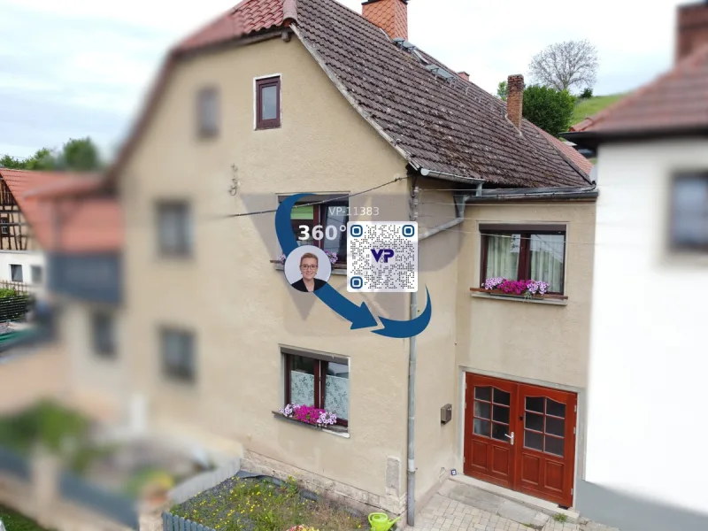 Außenansicht - Haus kaufen in Jena - PROVISIONSFREI* - Achtung Pendler - HIER kann man sich EIGENTUM noch leisten!