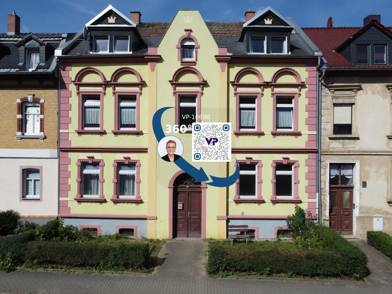 Außenansicht - Haus kaufen in Bad Köstritz - PROVISIONSFREI*- ein Haus im Haus und das in Bad Köstritz!