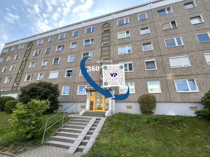 Außenansicht - Wohnung mieten in Gera - Platte - MODERN gemacht....!!!