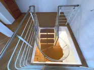 Treppe zum Schlafzimmer