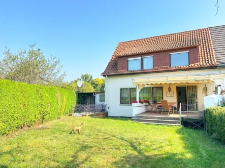 K231 Terrasse und Garten* - Haus kaufen in Kronberg im Taunus - Einfamilienhaus in exklusiver Alleinlage