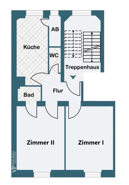 Grundriss W10 - Haus 117 - 4. OG