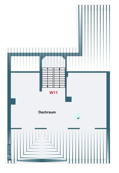 Grundriss W11 - Haus 117 - DG