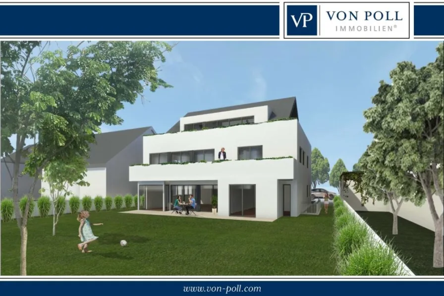 Titelbild Logo - Wohnung kaufen in Frankfurt am Main - Exklusiv ausgestattete Penthouse-Maisonette mit faszinierendem Skylineblick