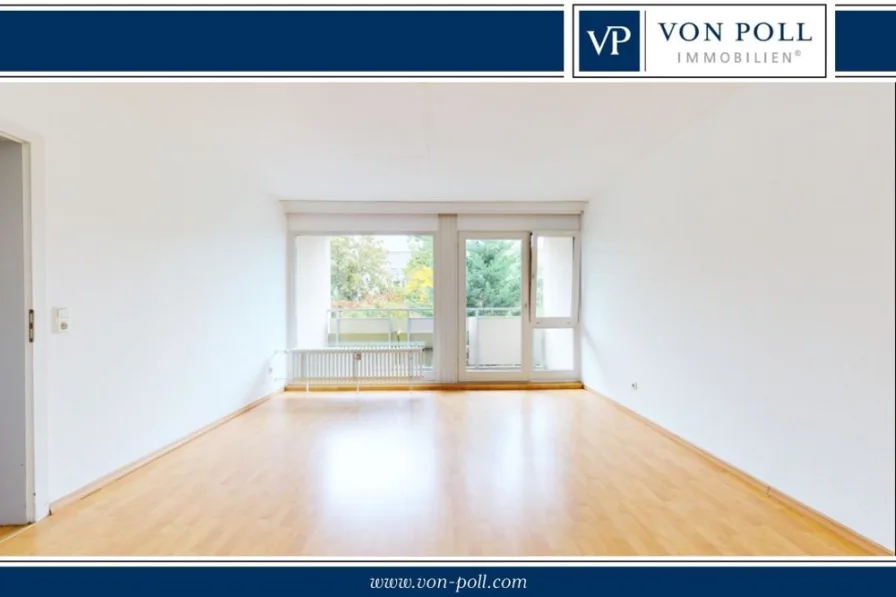 Titelbild-Logo - Wohnung kaufen in Frankfurt am Main - Zwei-Zimmer-Wohnung mit Balkon und Stellplatz in bester Nordendlage