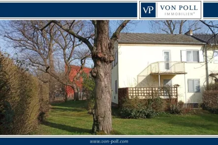 Titelbild - Logo - Haus kaufen in Frankfurt am Main - Vielseitige Doppelhaushälfte mit Ausbaupotential