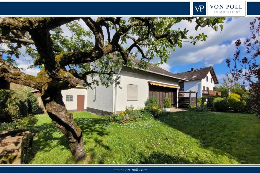 Titelbild-Logo - Haus kaufen in Frankfurt am Main - Einfamilienhaus mit Sonnengrundstück in ruhiger Lage