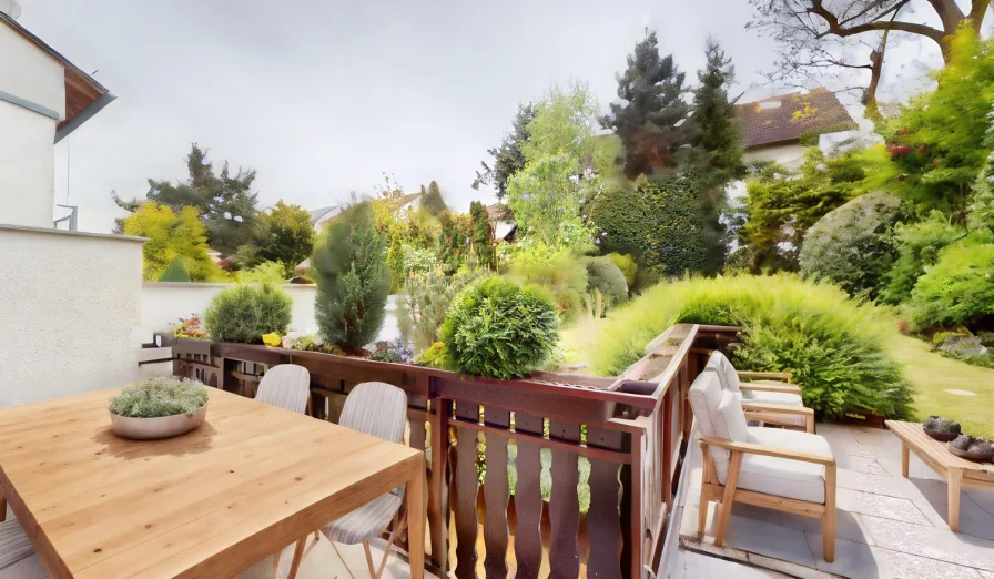 Visualisierung Terrasse Ansicht I