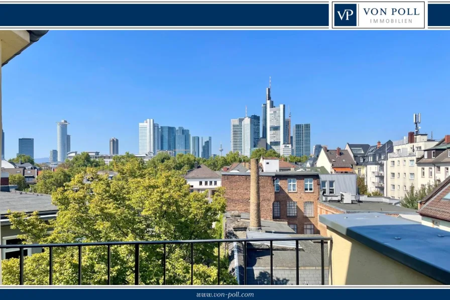 Titelbild-Logo - Wohnung kaufen in Frankfurt am Main - Charmante Drei-Zimmer-Wohnung mit Balkon in Sachsenhausen-Nord