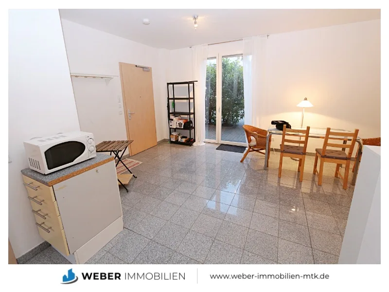 Zimmer Bild 2 - Wohnung mieten in Frankfurt am Main - EG-Wohnung mit Terrasse in ruhiger, grüner Wohnlage