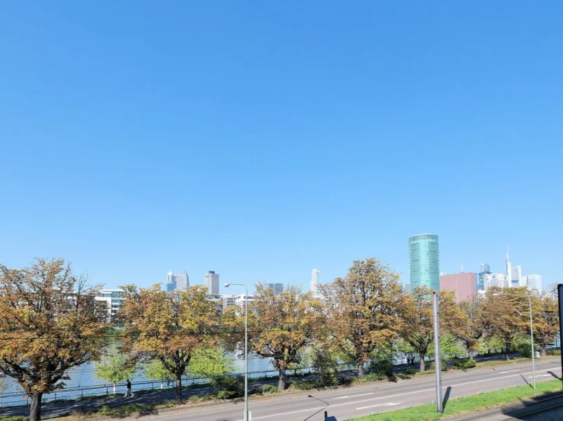 Titel - Wohnung kaufen in Frankfurt am Main - Panoramablick Main & Skyline - Großzügige 3-4 ETW in Frankfurt-Sachsenhausen