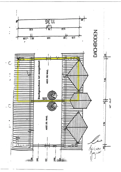 Dachboden ausgebaut