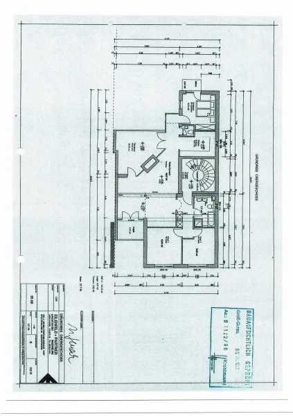 Grundriss Obergeschoss