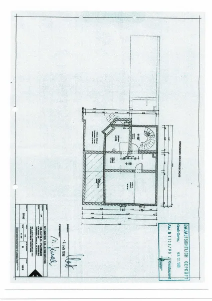 Grundriss Kellergeschoss