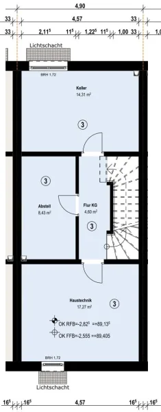 Kellergeschoss Haus3