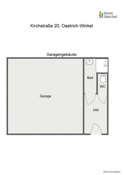 Grundriss Außengebäude