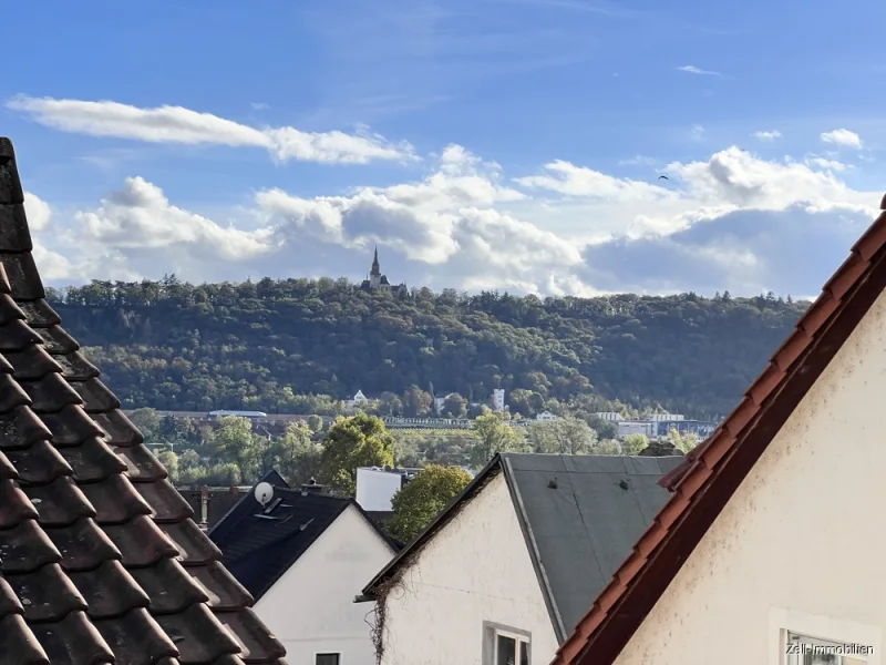 Ausblick Balkon