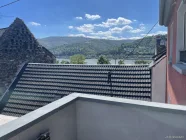 Balkon mit Blick zu Rhein