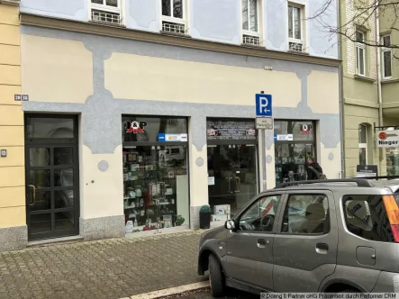 Ansicht Laden - Büro/Praxis mieten in Gera - schmucker Laden oder Büro im Zentrum von Gera