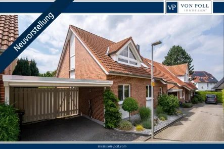 Titelbild - Wohnung kaufen in Bielefeld - Bielefeld-Schildesche:große EG-Wohnung im Zweifamilienhaus | TOP-Zustand | ca.118 m² | Doppelcarport