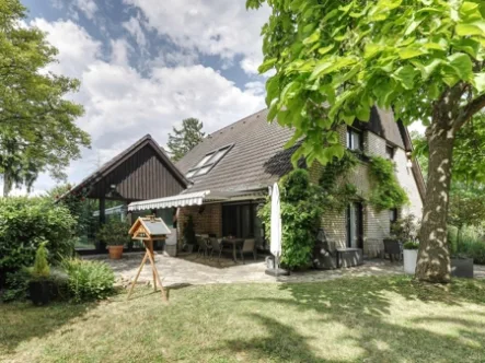 Garten - Haus kaufen in Mainz - Mainz Hechtsheim Großberg # gepflegtes Wohnhaus mit Garten in Feldrandlage