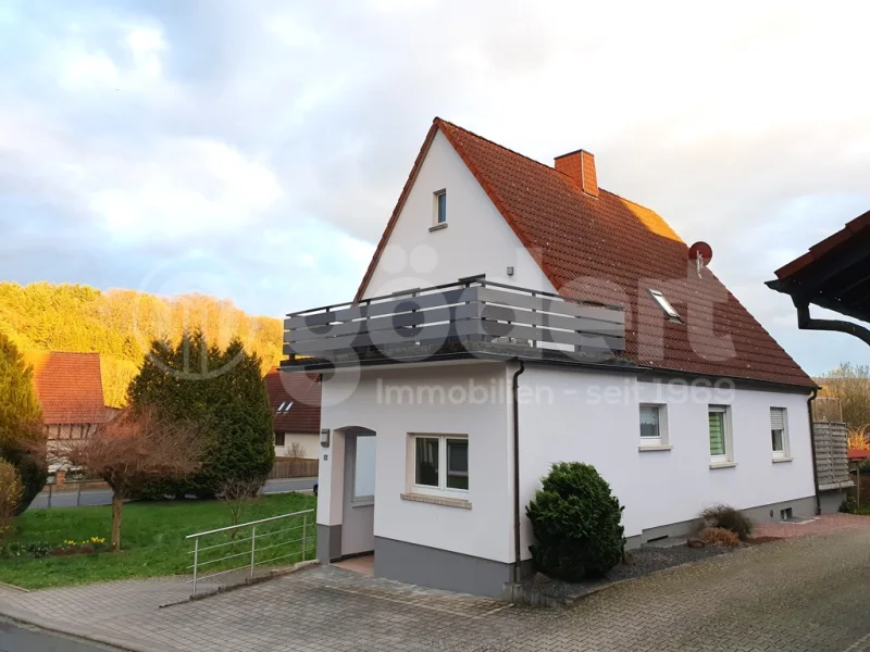 g12777 - Haus kaufen in Schöllkrippen - 2-FH mit großem Garten und ELW in TOP-Zustand!