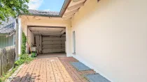 Gartenzugang über die Garage