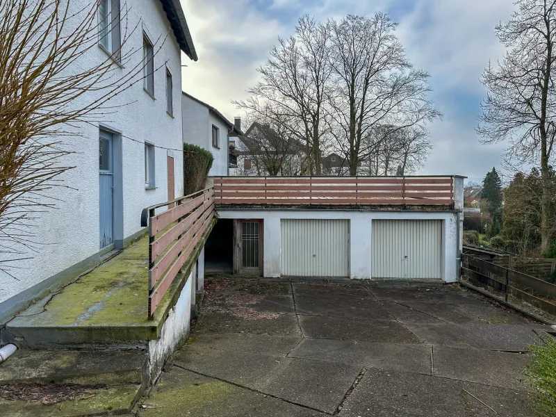 Garagen mit Dachterrasse