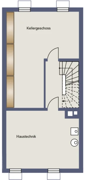 Grundriss Untergeschoss