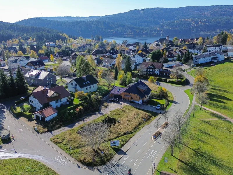 DJI_0052 - Wohnung kaufen in Schluchsee - Willkommen am Schluchsee: Attraktive Neubauwohnung in Holzbauweise (KfW40) und guter Lage!