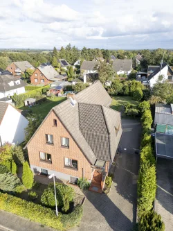 Luftbild 2 - Haus kaufen in Stelle - Einfamilienhaus mit großem Potenzial in ruhiger Lage von Stelle