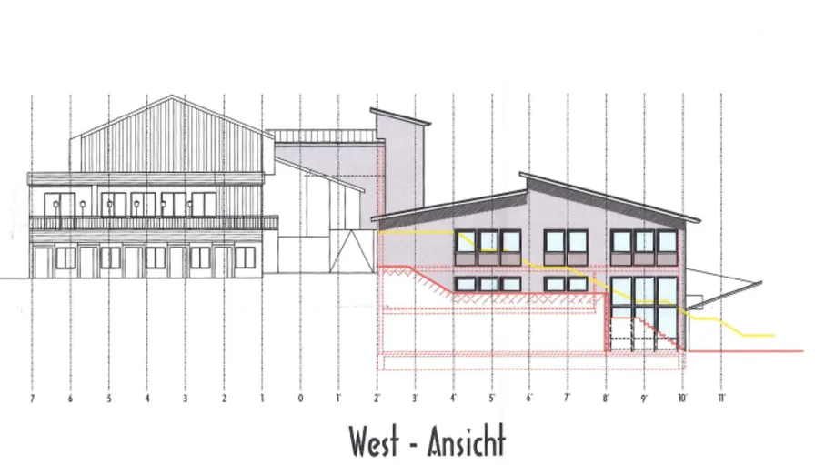 Ansicht West als Foto