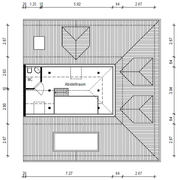 Grundriss Dachgeschoss