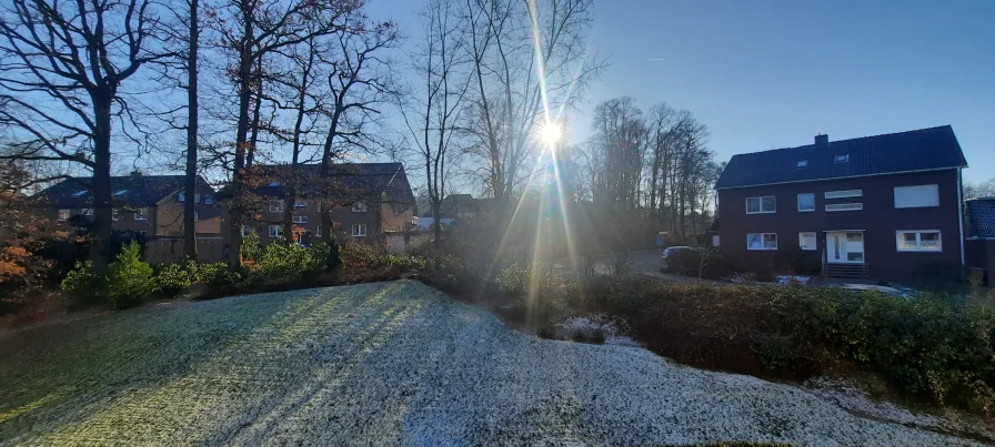 Blick vom Balkon