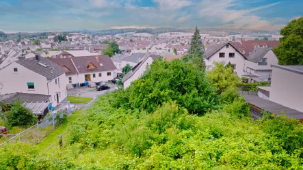 Aussicht - Grundstück kaufen in Freigericht / Somborn - Traumhaftes Baugrundstück in begehrter Wohnlage in Freigericht Somborn!