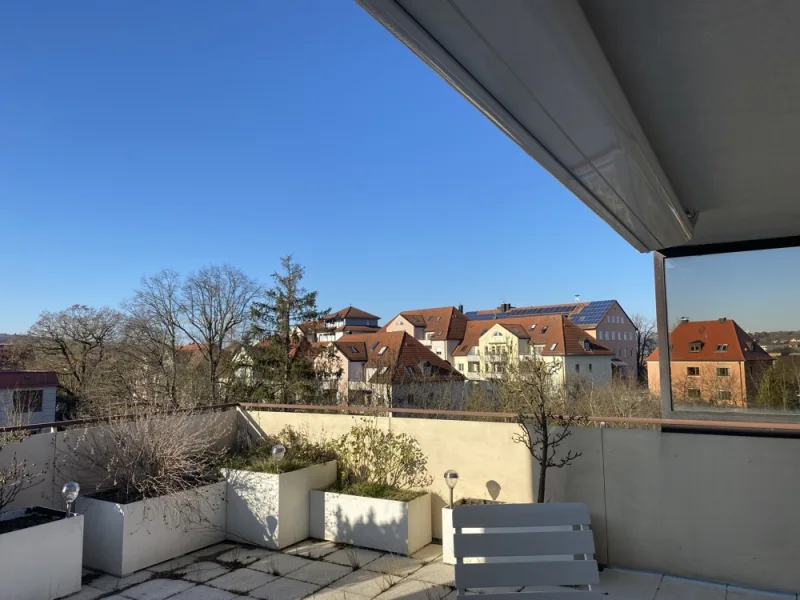 Dachterrasse (4) - Wohnung kaufen in Ansbach - Penthauswohnung in zentraler Lage