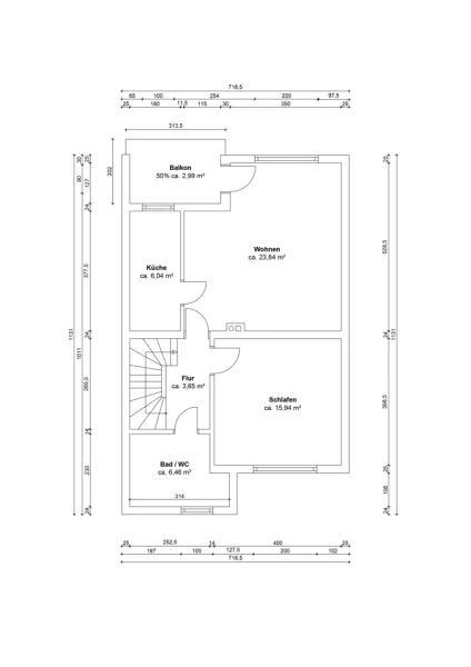 Finkenstraße - Etage 3 - OUP38O-3