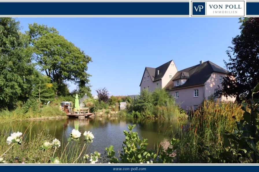 Historisches Anwesen am See - Haus kaufen in Eggolsheim - Darf es ein bisschen mehr sein?