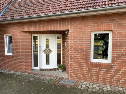 Eingang - Wohnung mieten in Bassum - Geräumige Wohnung mit sep. Eingang in ländlicher Lage