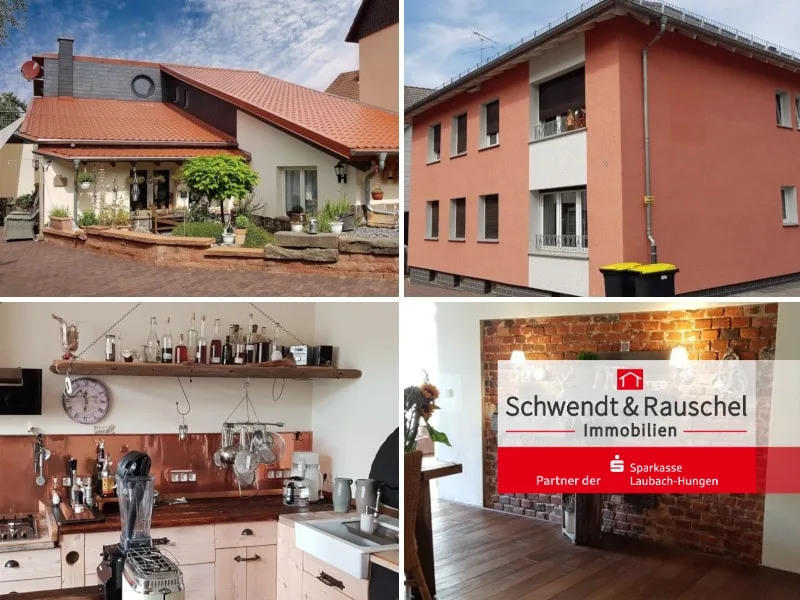 EFH und 2-FH - Haus kaufen in Laubach - Hochwertige Kapitalanlage und absolutes Traumhaus im Paket!