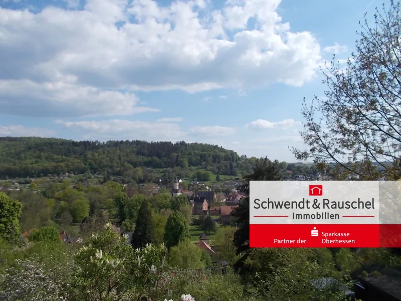 Blick über Büdingen - Grundstück kaufen in Büdingen - Freizeitgrundstück in Büdingen 