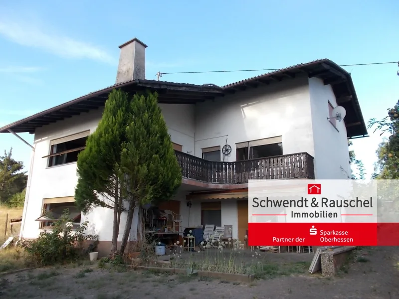 Ansicht - Haus kaufen in Gedern - Wohnhaus sucht Familie in Gedern Nieder-Seemen