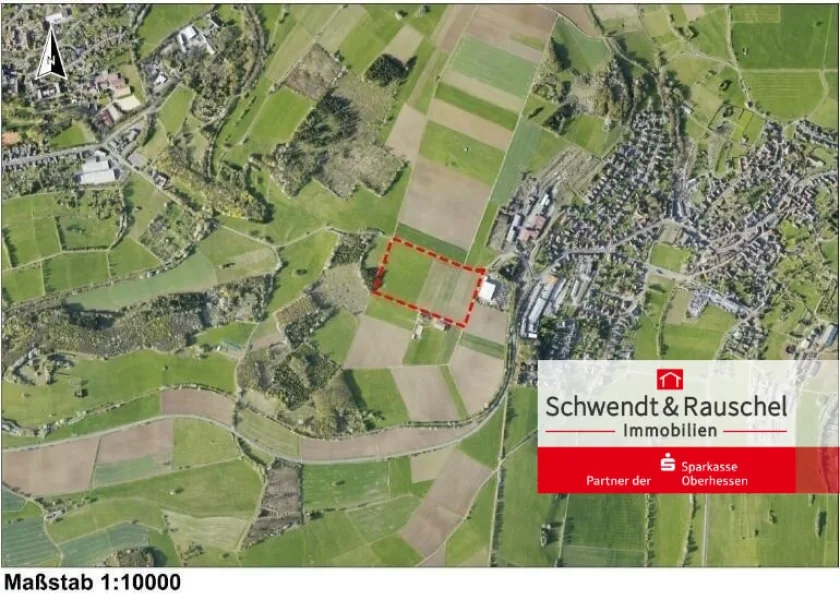 Titel - Grundstück kaufen in Gedern - Frei beplanbares Gewerbegrundstück in Gedern Ober-Seemen