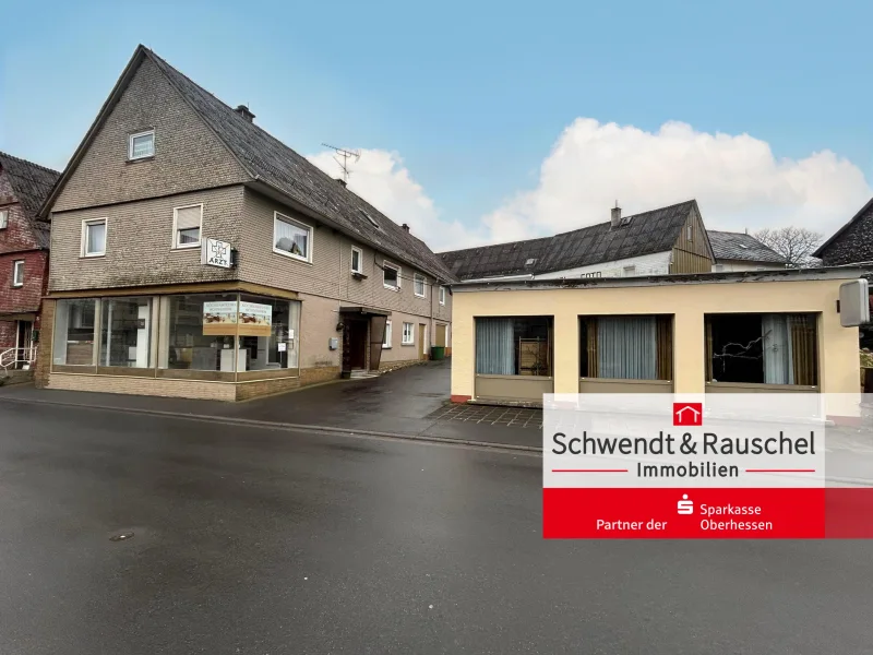  - Sonstige Immobilie kaufen in Ulrichstein - Wohn- und Geschäftshaus in Ulrichstein