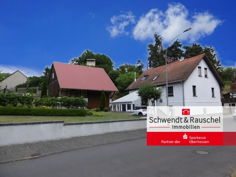  - Haus kaufen in Kirtorf - Einfamilienhaus auf liebevoll angelegtem Grundstück direkt in Kirtorf