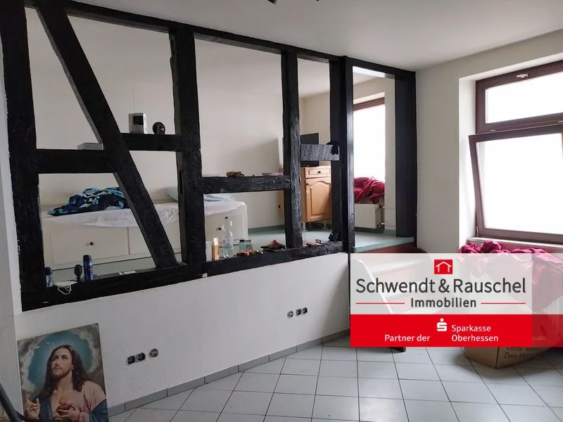 Gewerberaum EG - Haus kaufen in Butzbach - Zweifamilienhaus mit Gewerbe/Laden/Büro in Butzbach