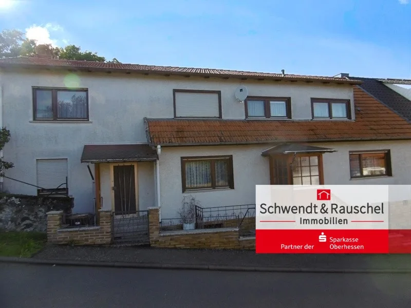  - Haus kaufen in Schwalmtal - 1-FH mit Scheune plus Bau- und Gartengrundstück in Schwalmtal  - Hopfgarten