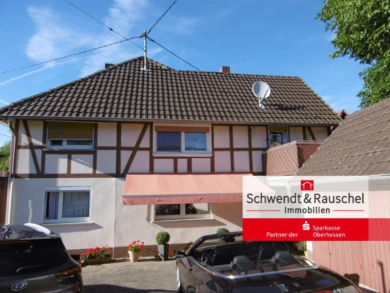  - Haus kaufen in Ulrichstein - EFH mit Scheune in Ulrichstein - Wohnfeld